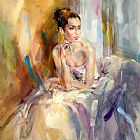 Anna Razumovskaya Soft as Silk painting